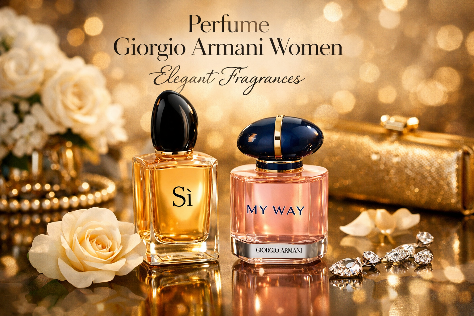 Perfume Giorgio Armani Women Elegant Fragrances