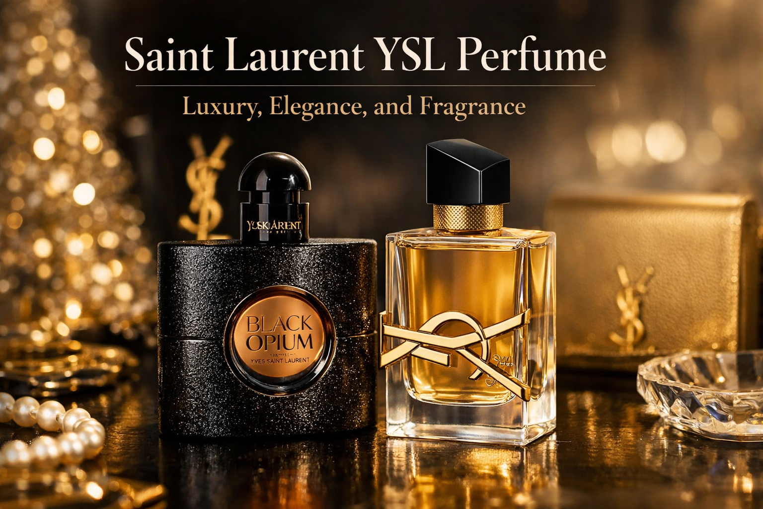Saint Laurent YSL Perfume Luxury, Elegance, and fragrance