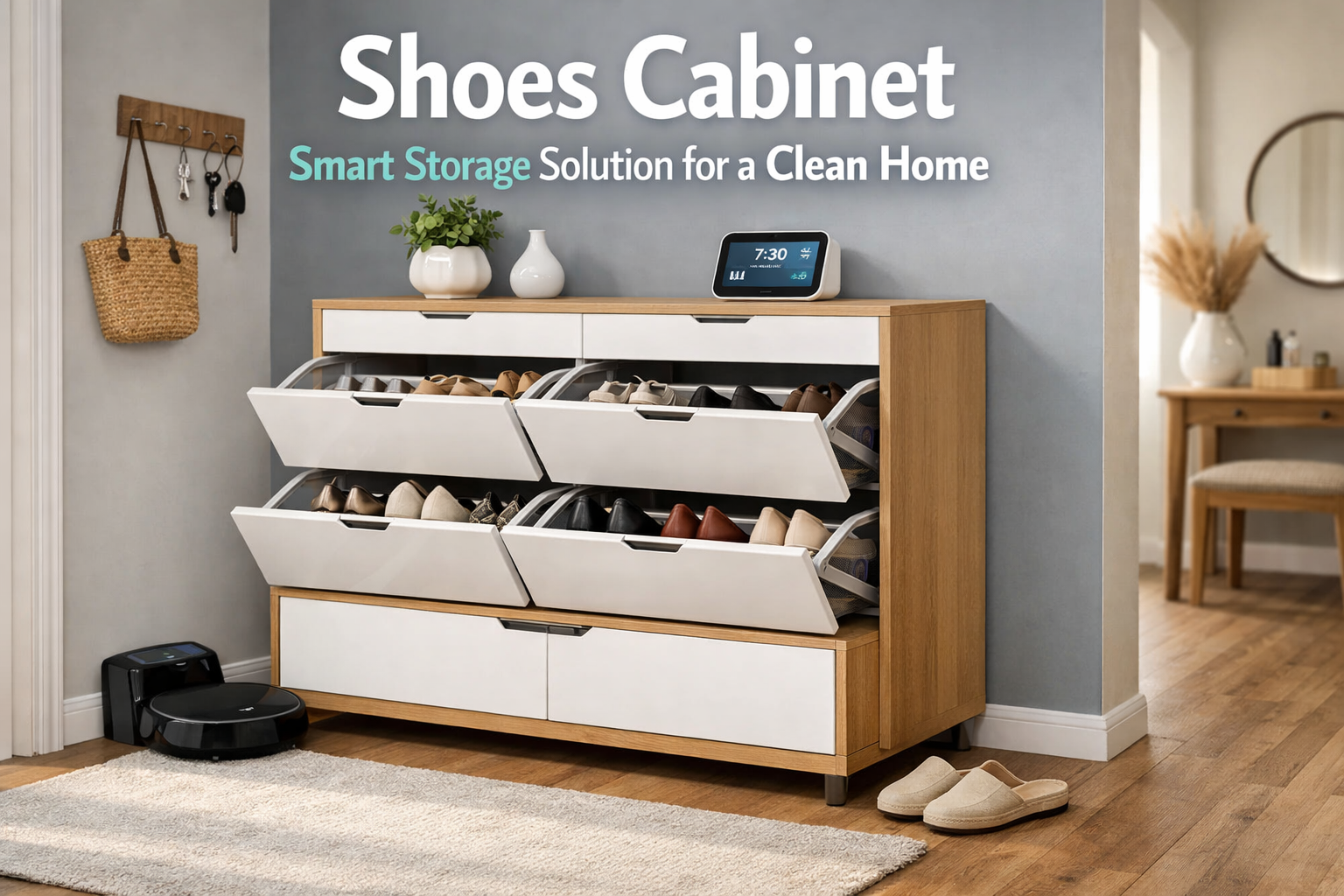 Shoes Cabinet Smart Storage Solution for a Clean Home